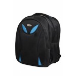 Aqsa ALB58 Fashionable Laptop Bag (Black and Blue)